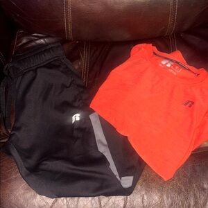 Russel boys size 8 set great condition